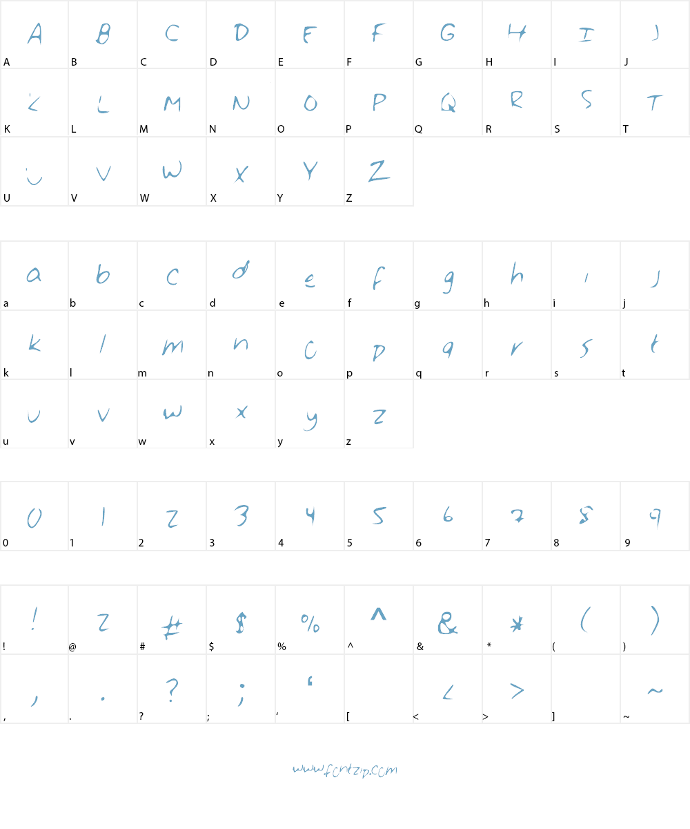 Tram_FONT_2 Font Character