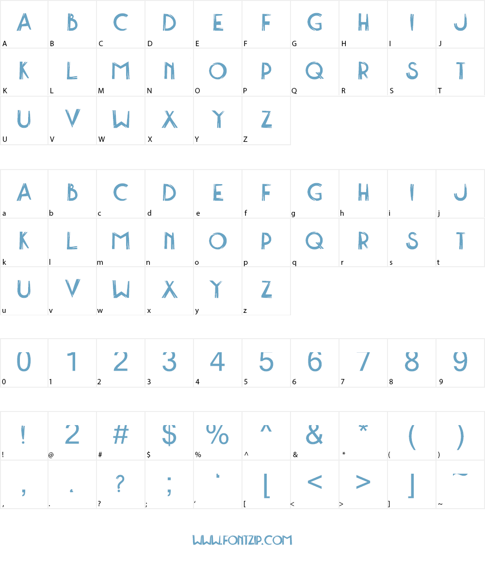 Jaoy Font Character