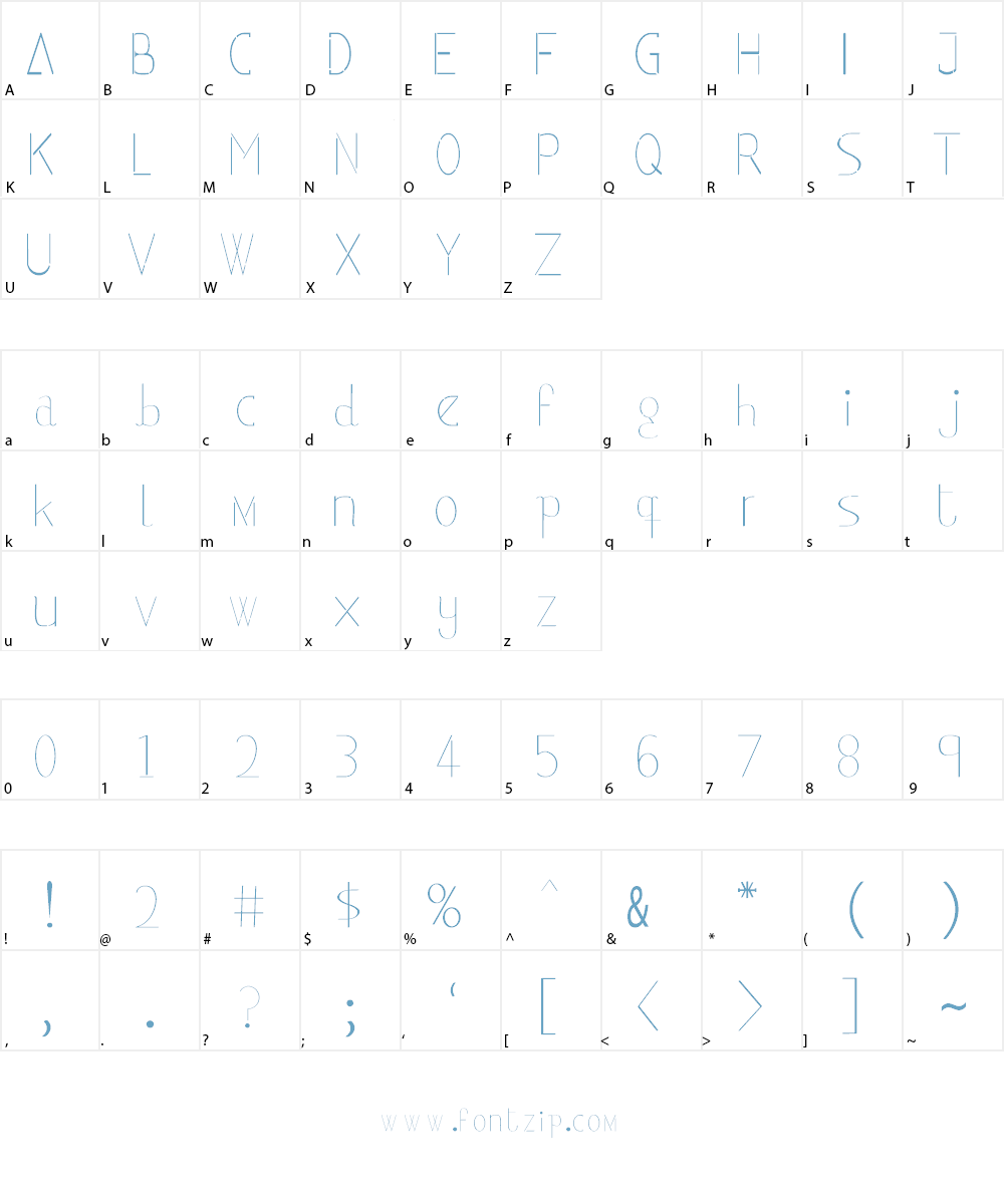 classicman Font Character