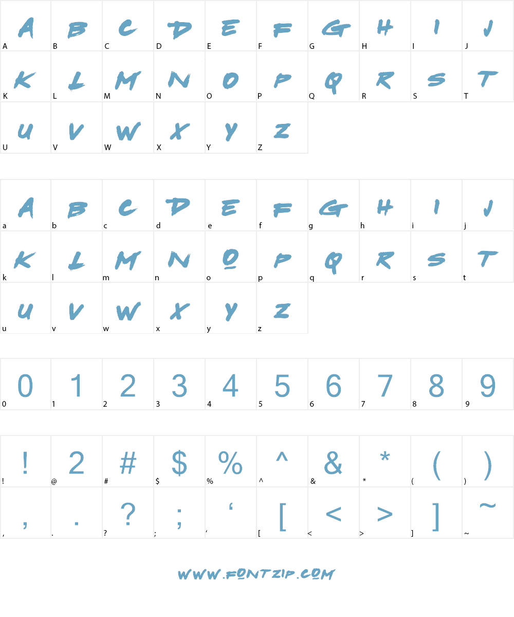 Gode Font Character