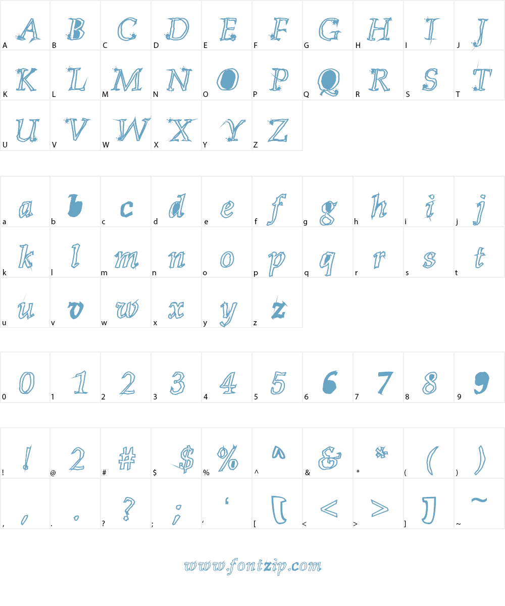 KonKhmer_S-Phanith4 Font Character