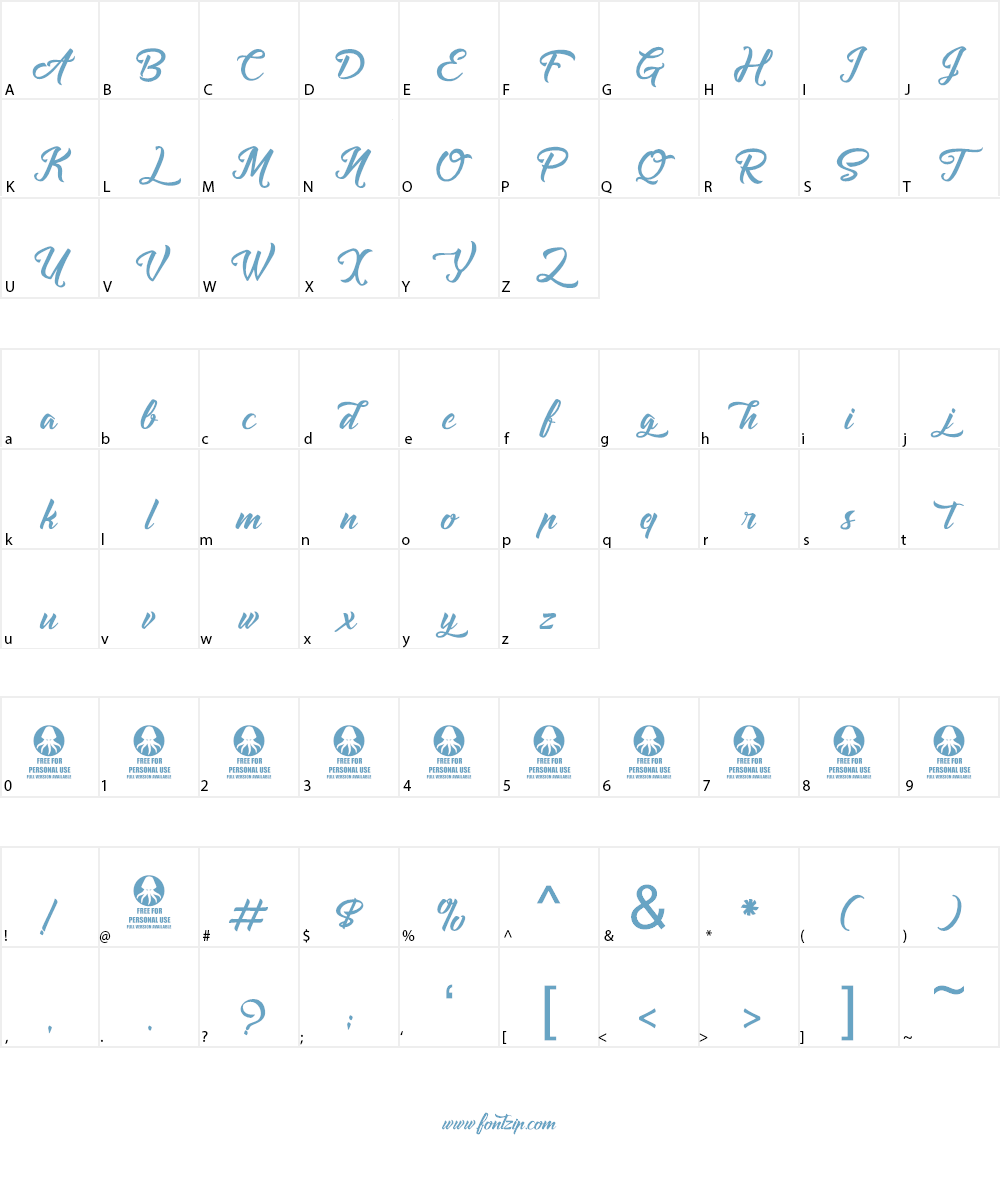 Amontilladios Font Character