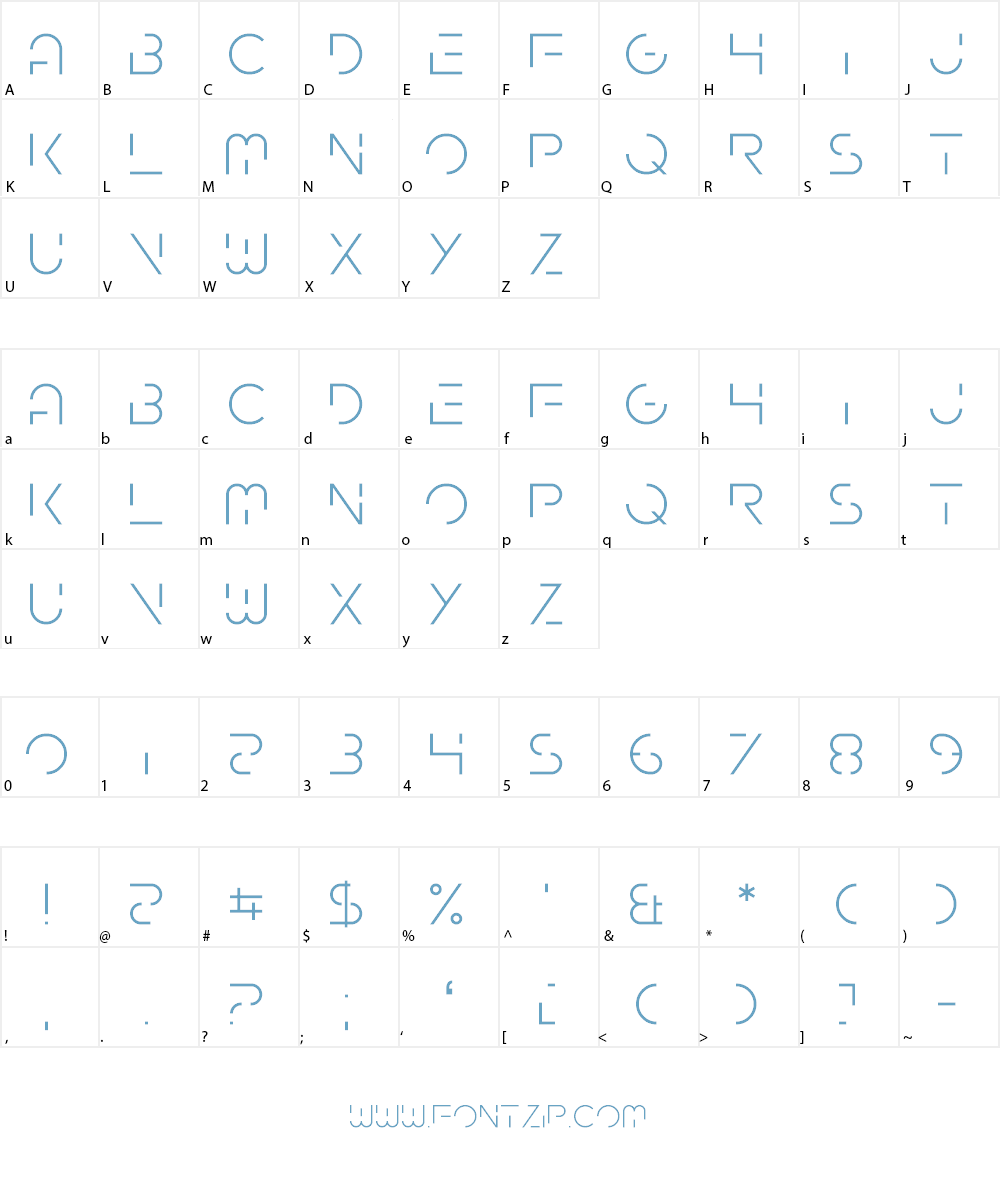 Gardenfreude Font Character
