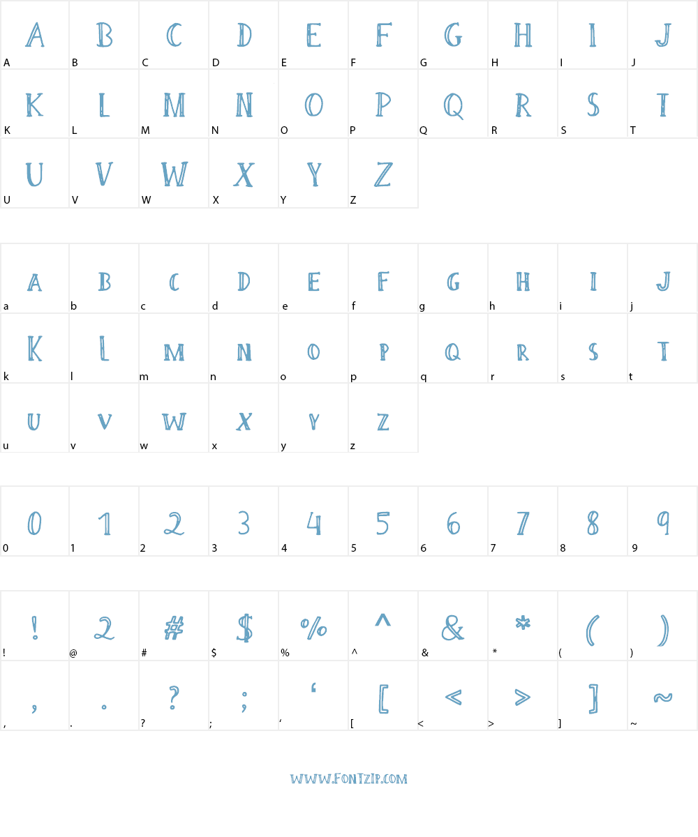 Double_Bars Font Character