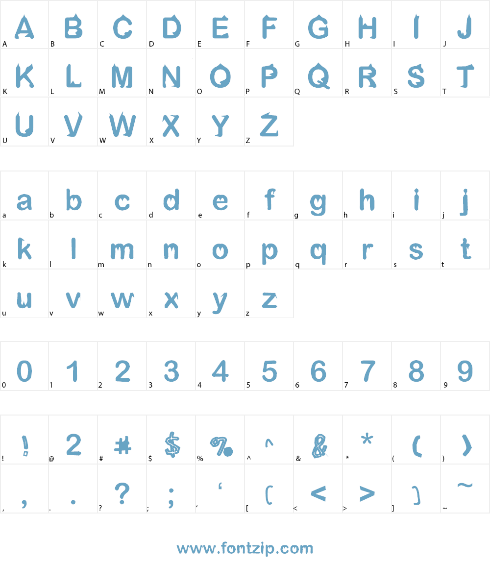 KonKhmer_S-Phanith7 Font Character