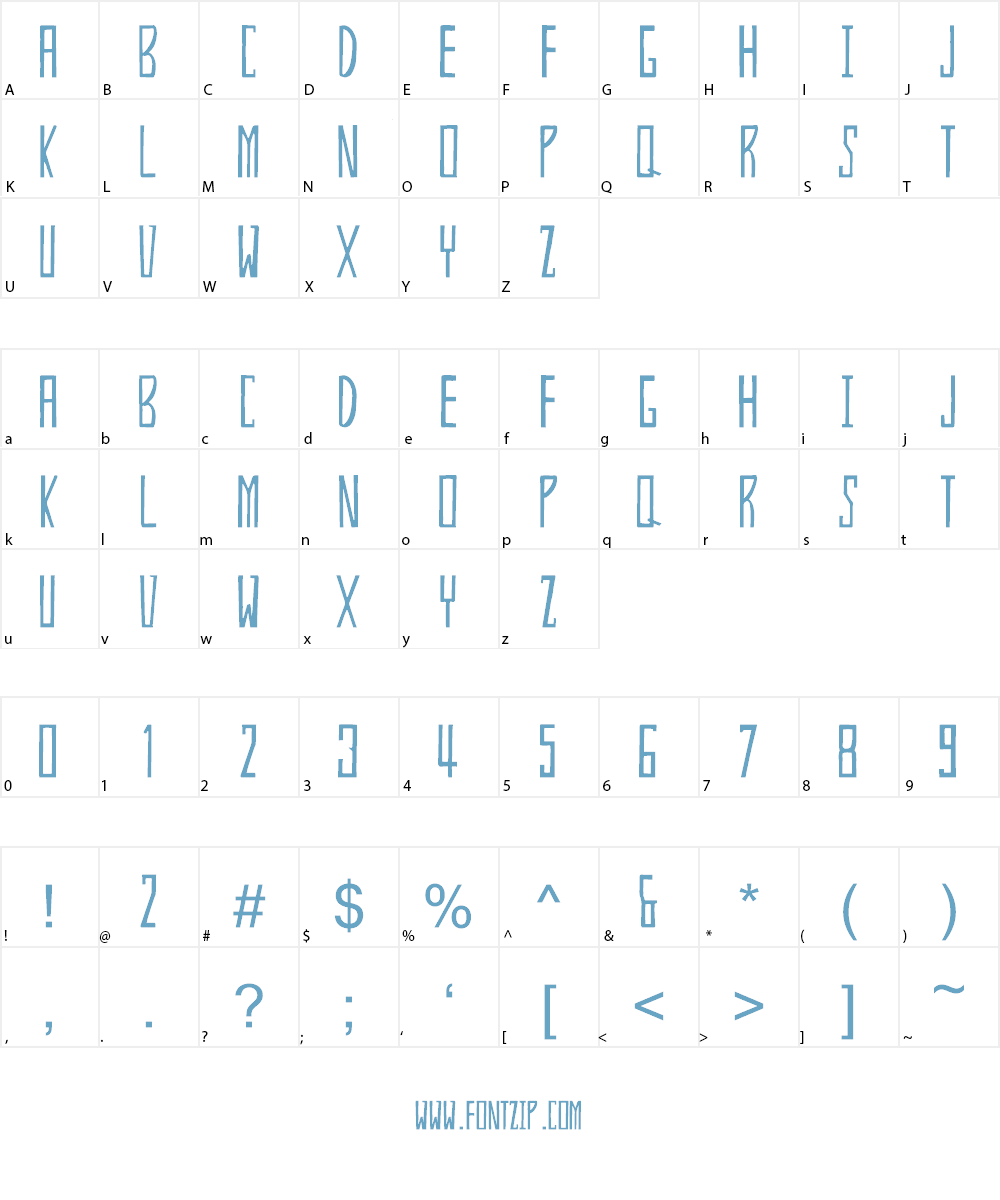 Jassmine Demo Font Character