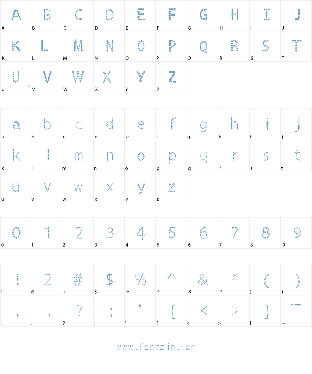 dimas font Font Character