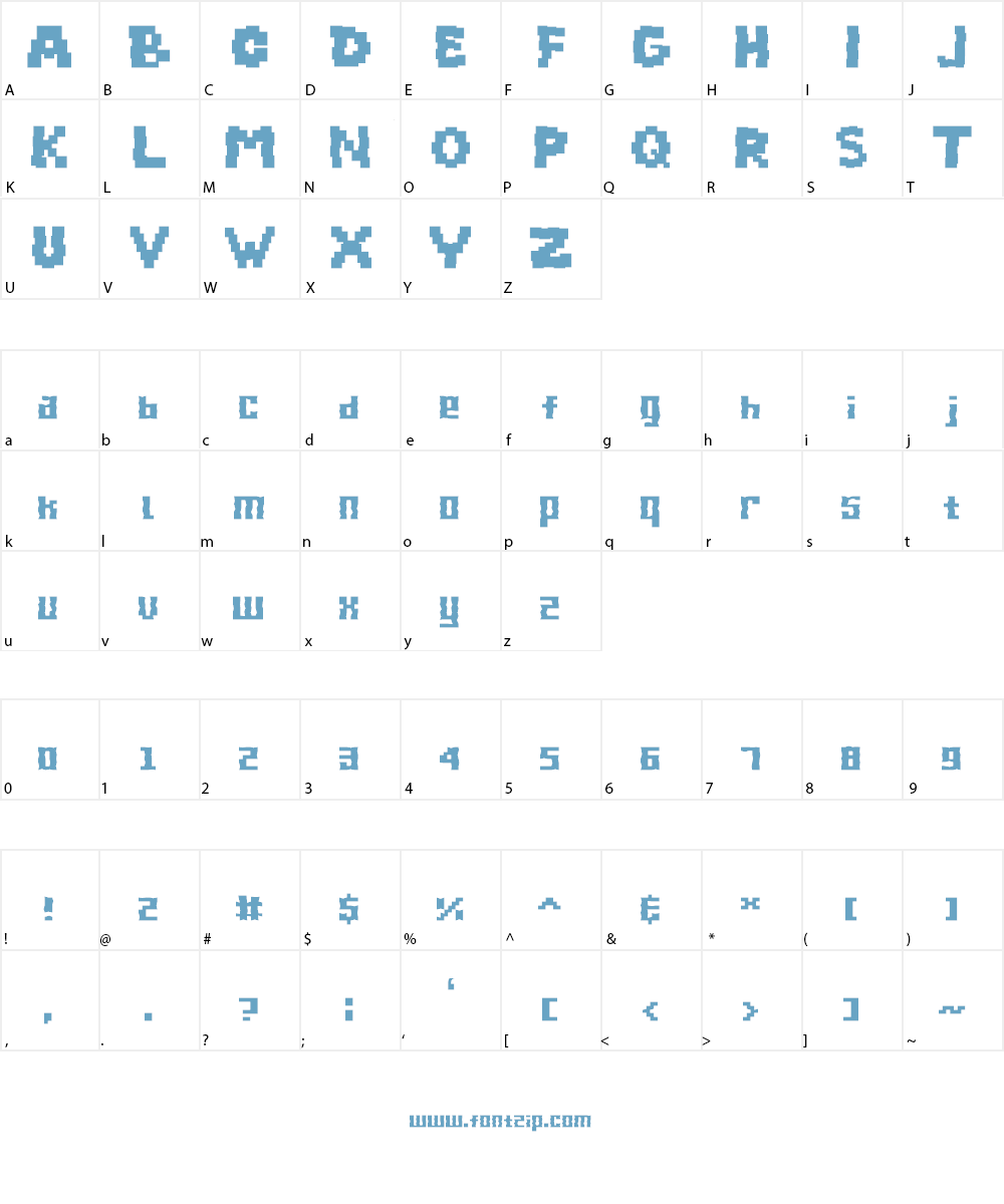 jauhari Font Character
