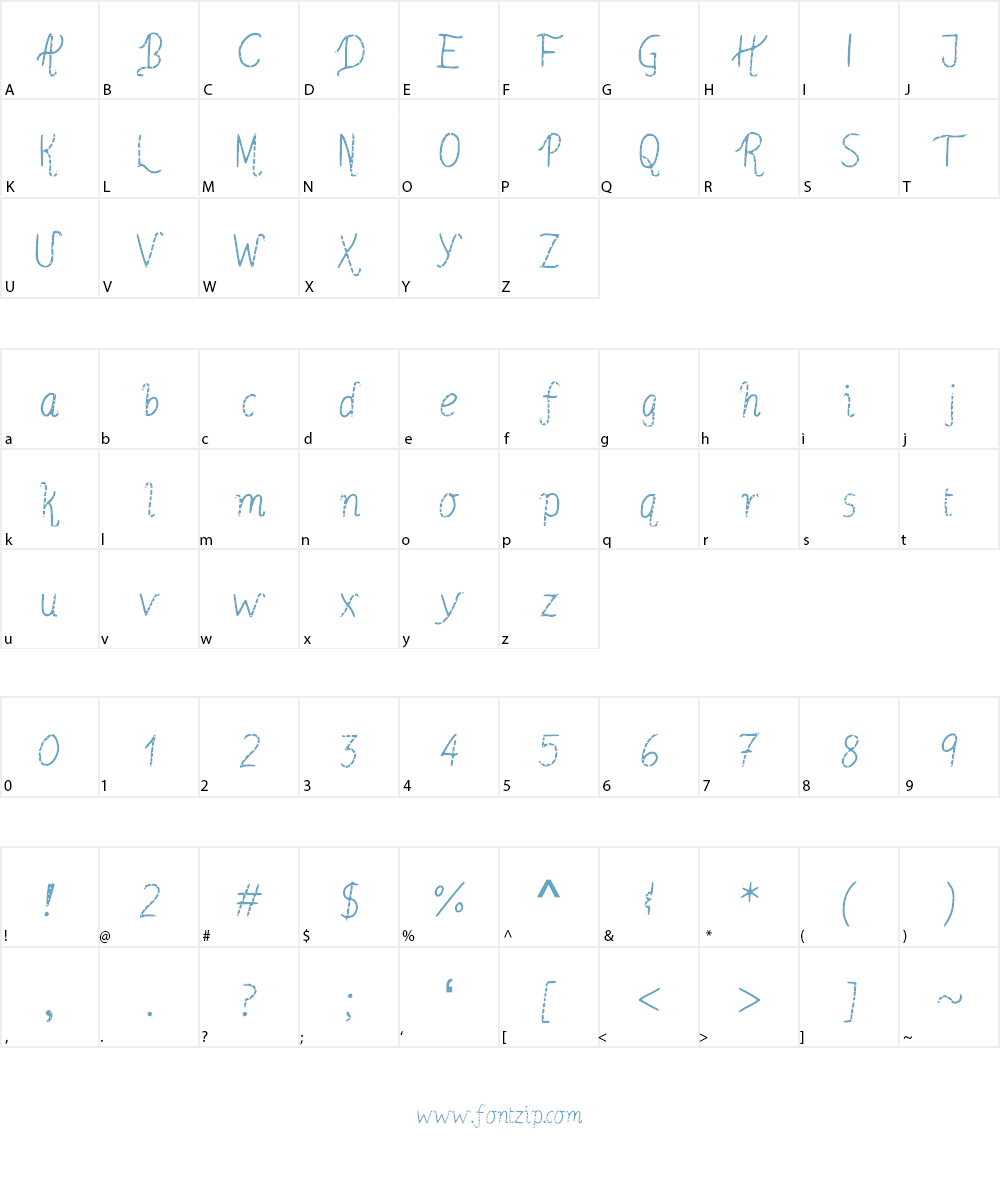 Rooftop_Garden_Lights Font Character