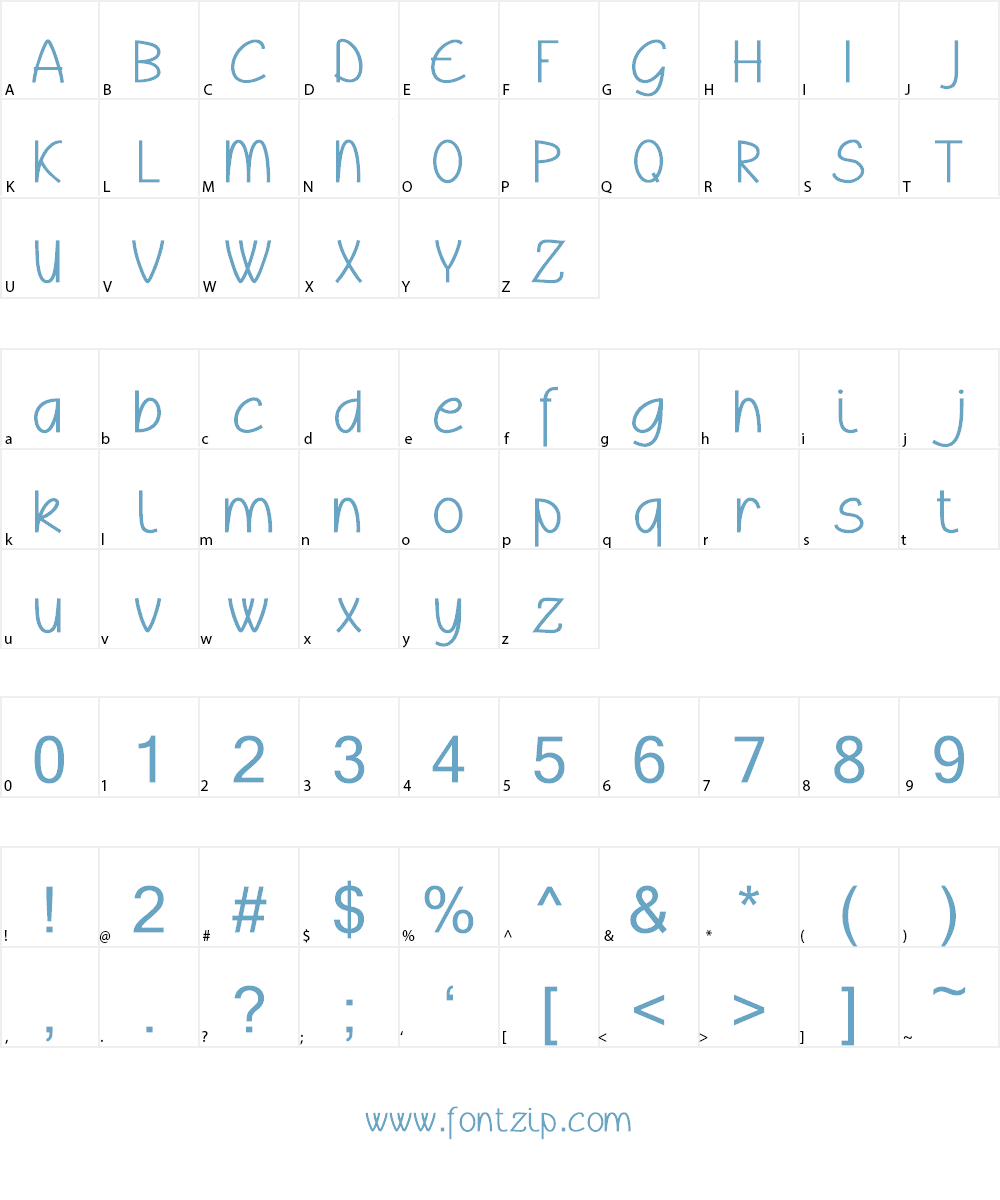 Wyllam Font Character