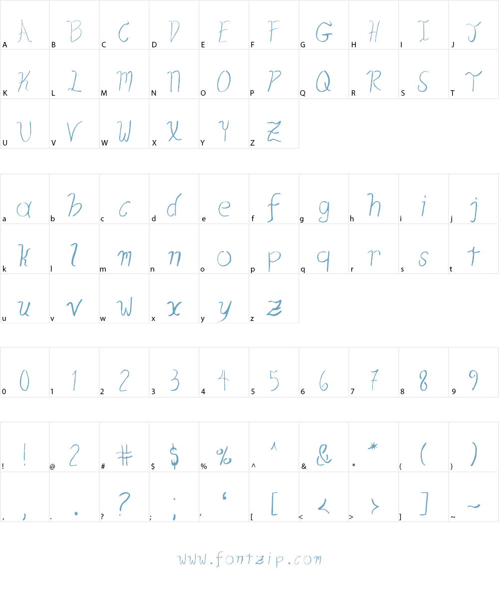 Looseverse Font Character