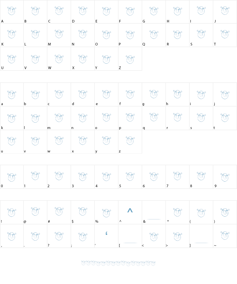 welp Font Character