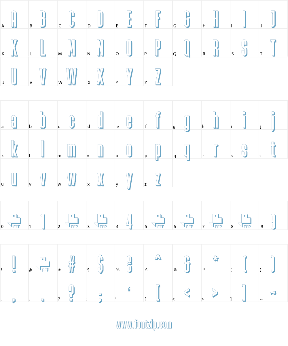 Zacatecas 1914 Font Character