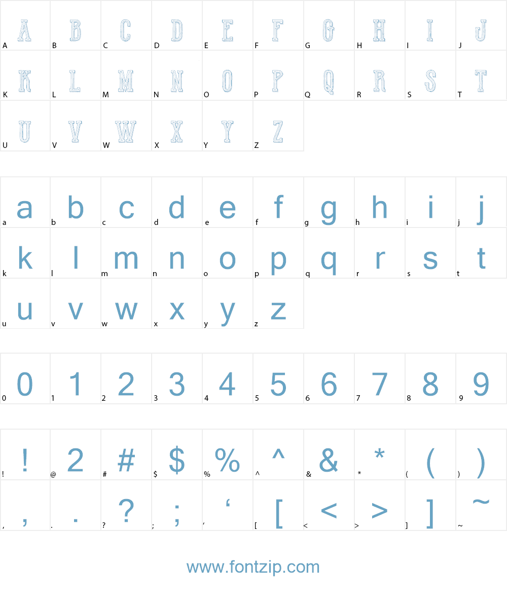 Hot Winner Team DEMO Font Character