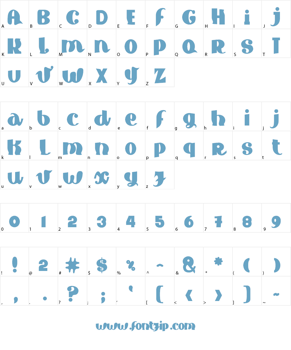 Silure Font Character