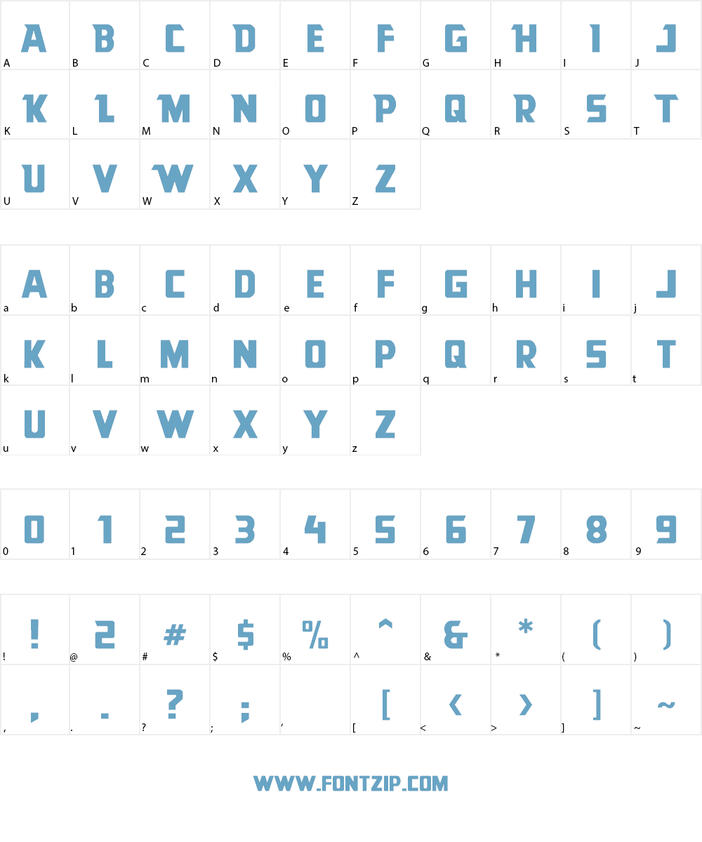 Slugterra Font Character