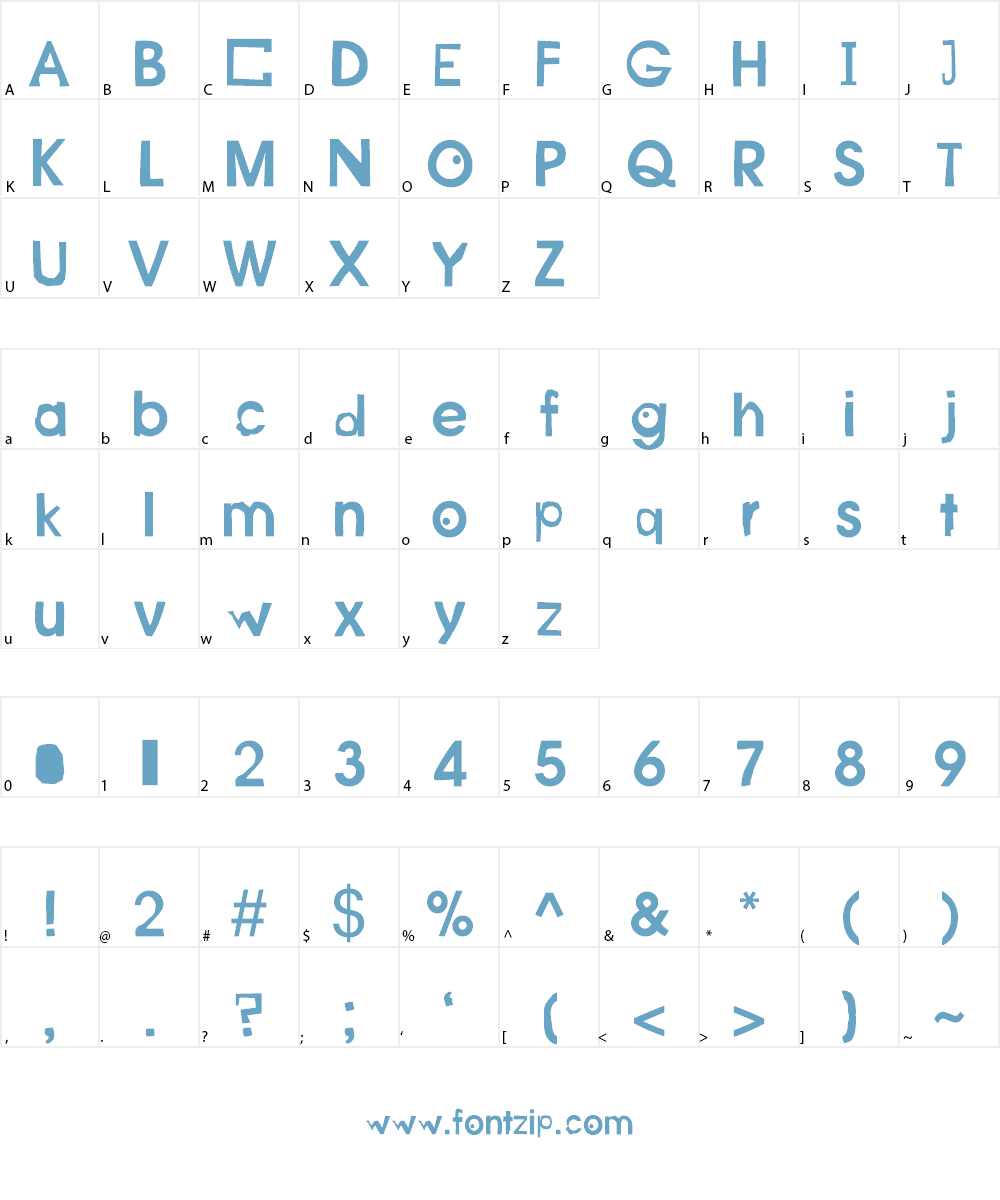 Savant Barden Font Character