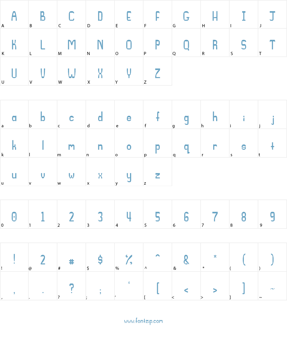 Means Font Character