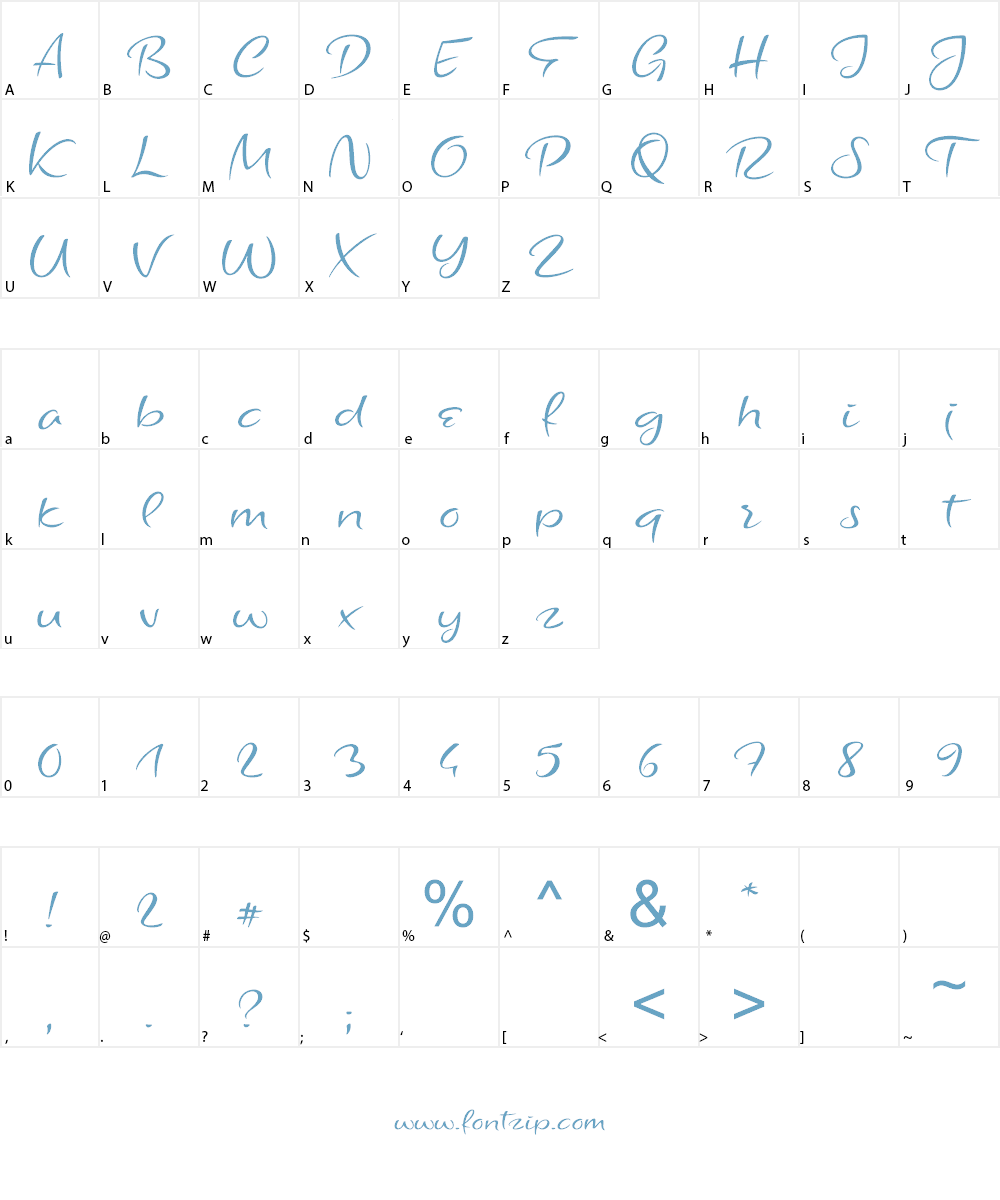 Bar Hoppers Demo Font Character