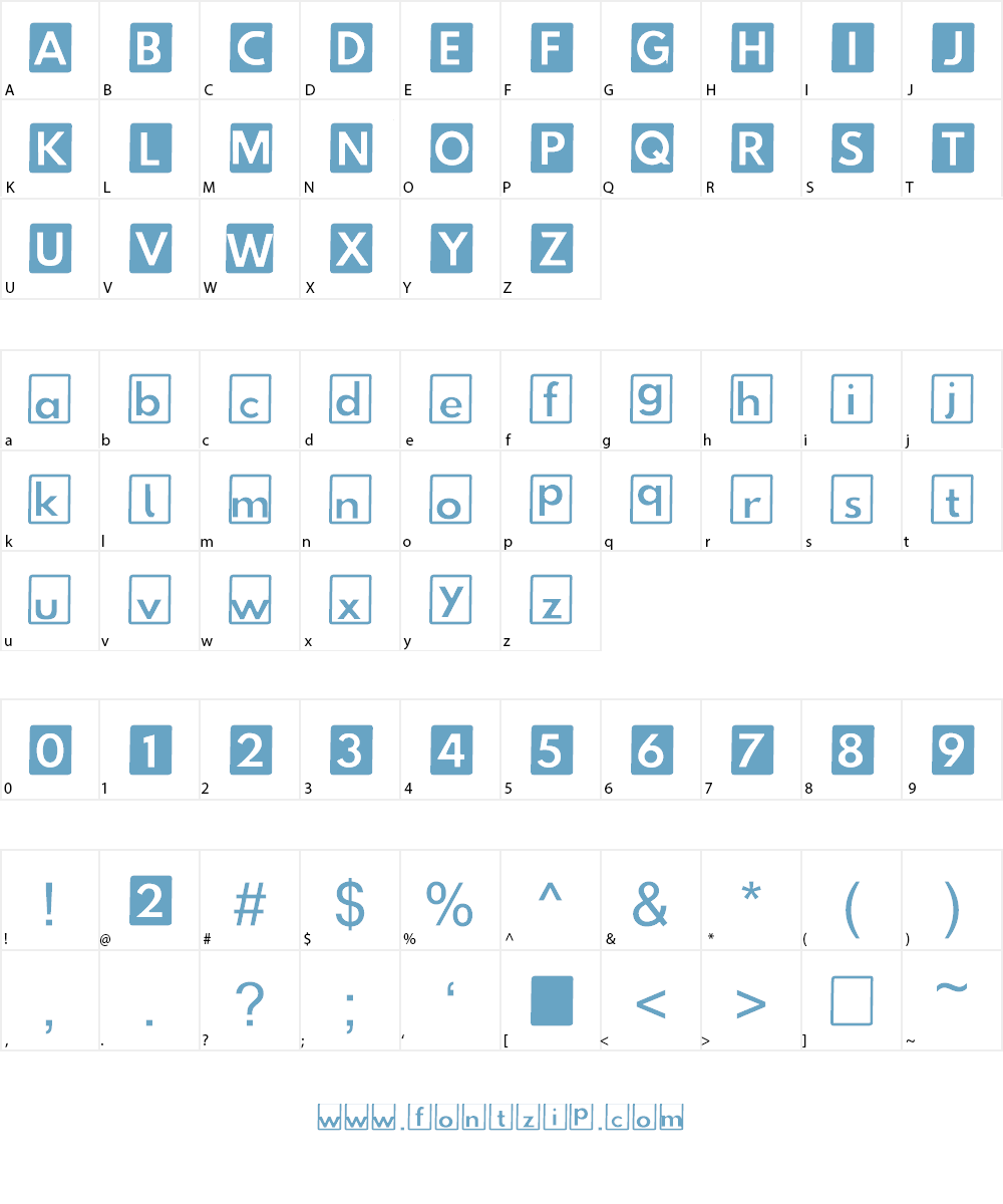 Hussar wa Yusha de Aru Font Character