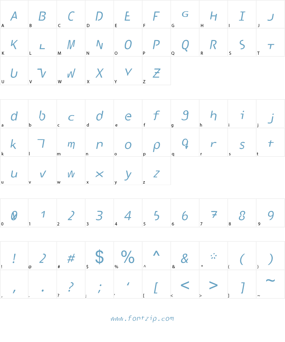 Poland canned into Font Character