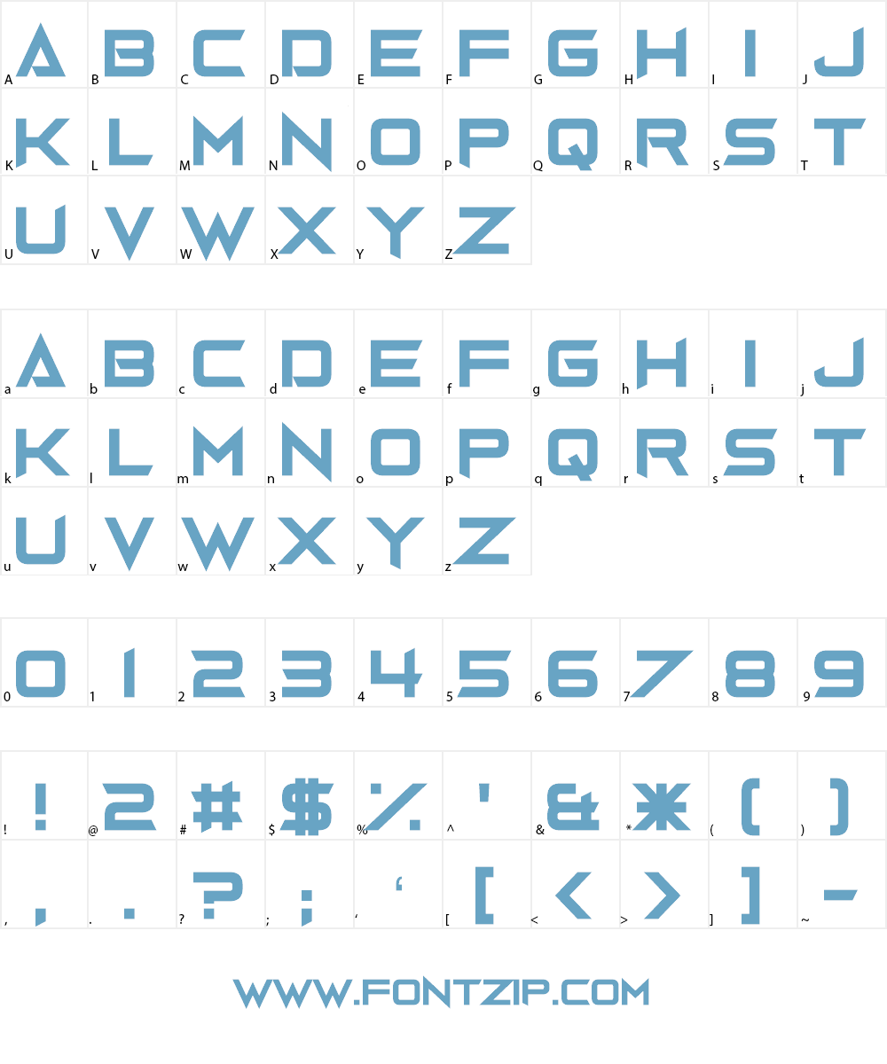 Gravedigger Font Character