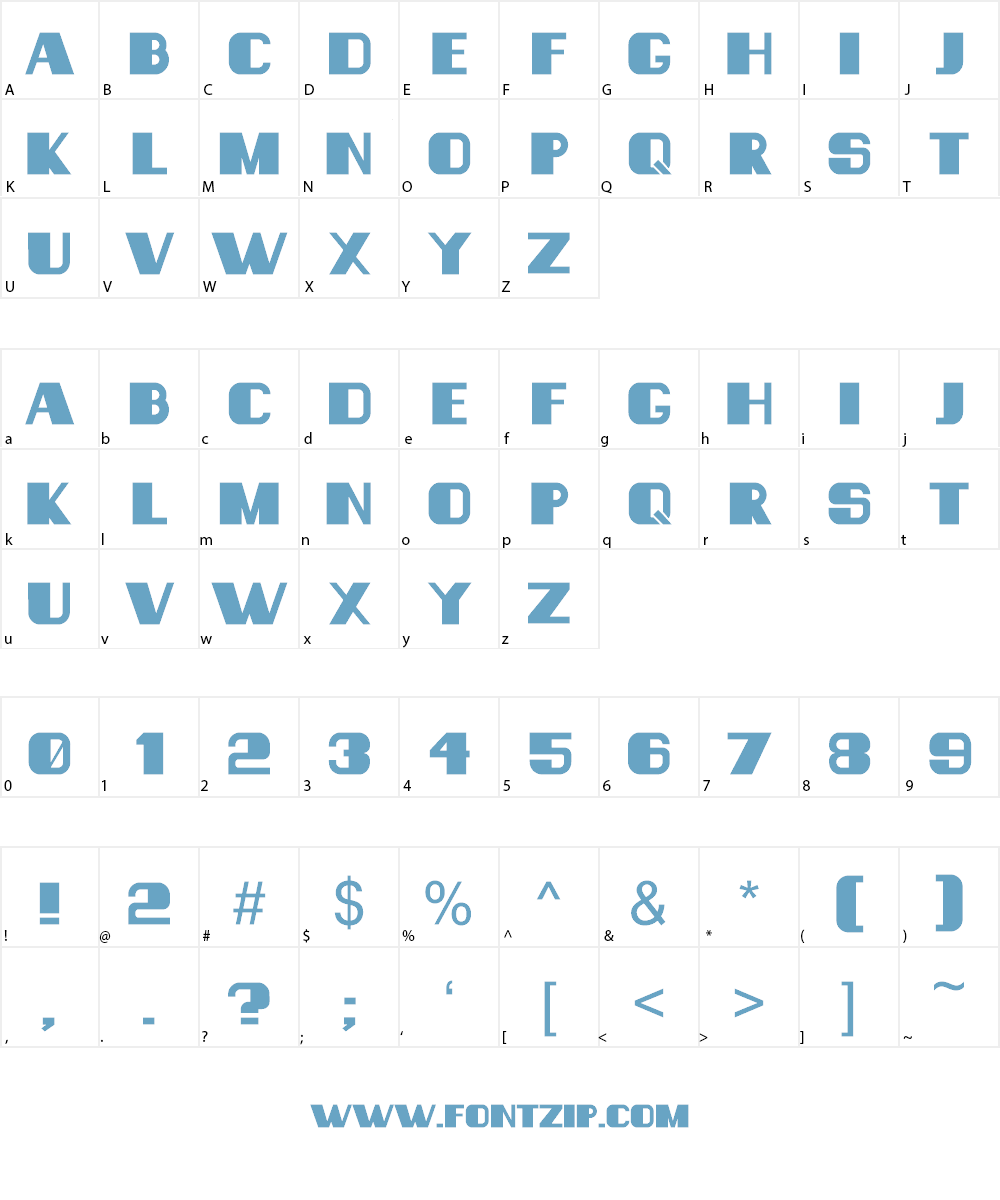 Consequences Font Character