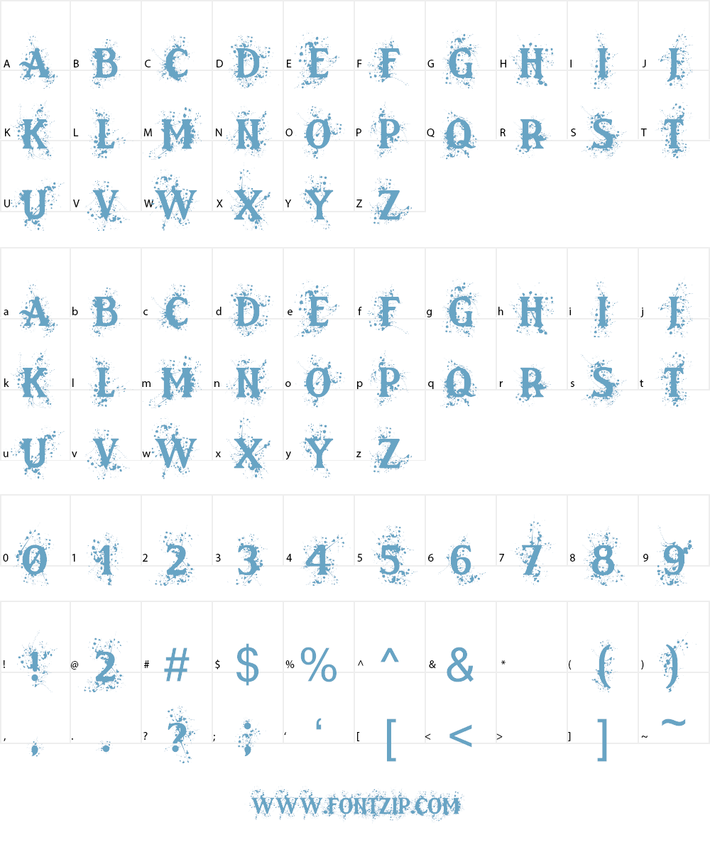 Victorious Font Character