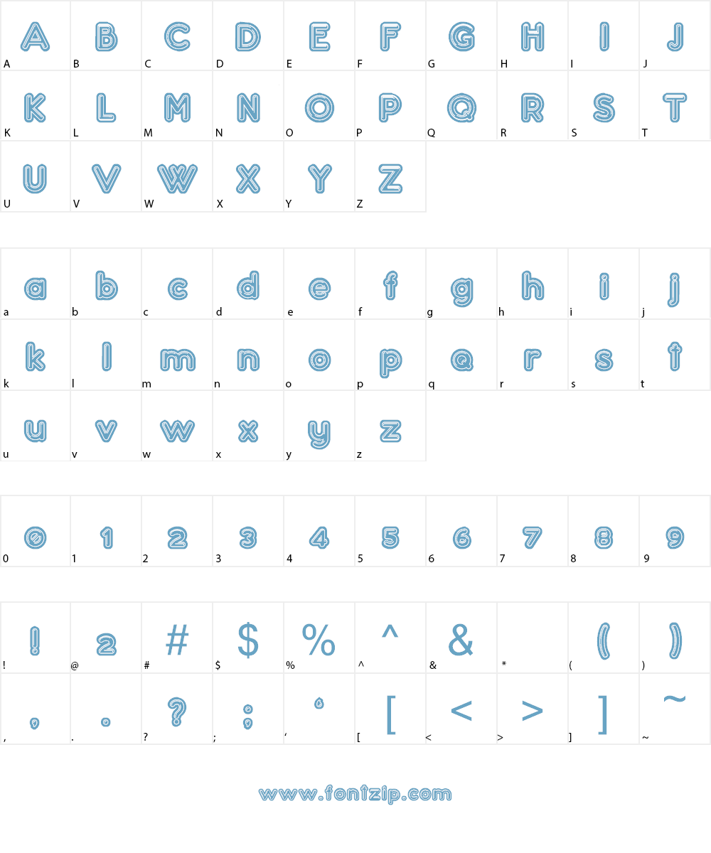 Confarreatio Font Character