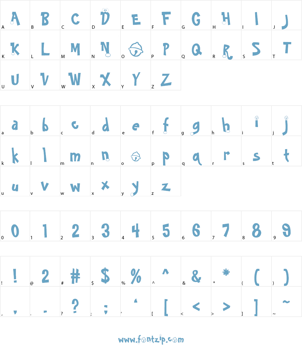 Doraefont Font Character