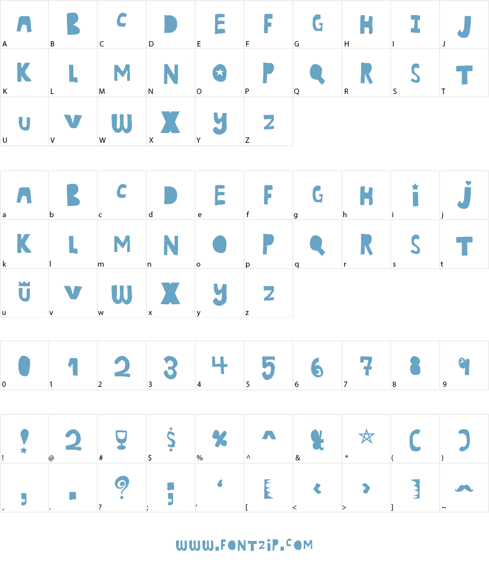 MSMM Olla Magiquero Font Character