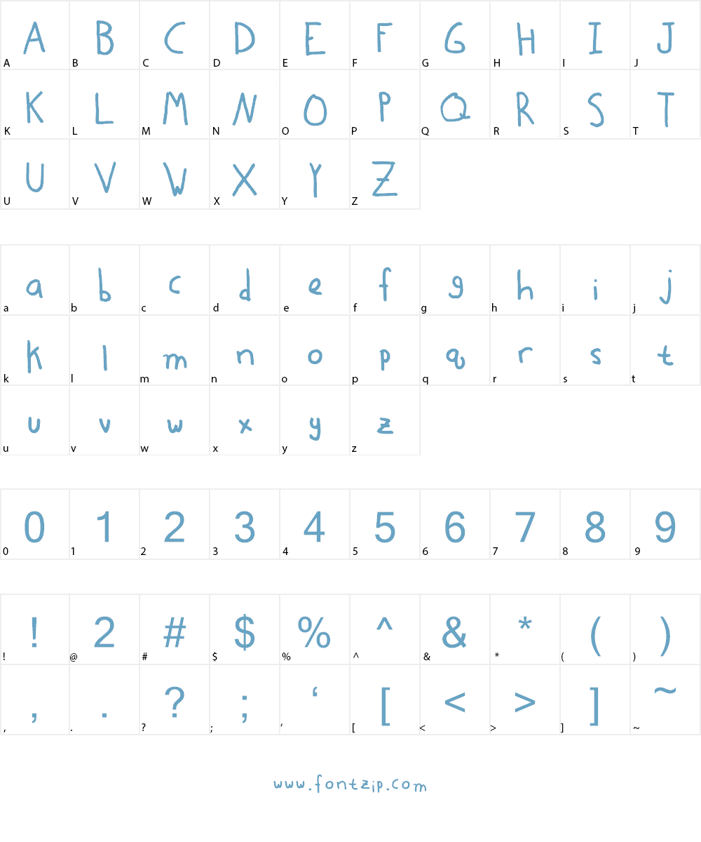 Finnish Lines Font Character