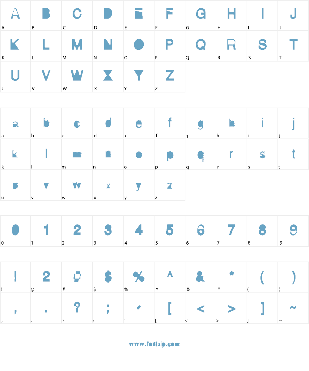 Return of Helvetica Font Character