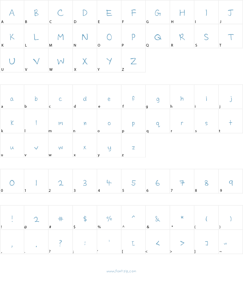 Charmie Font Character