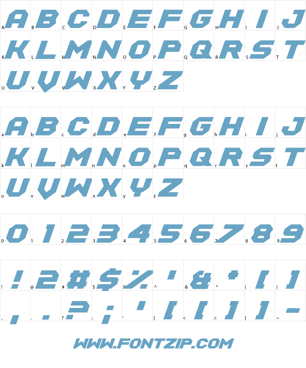 Equalize Font Character