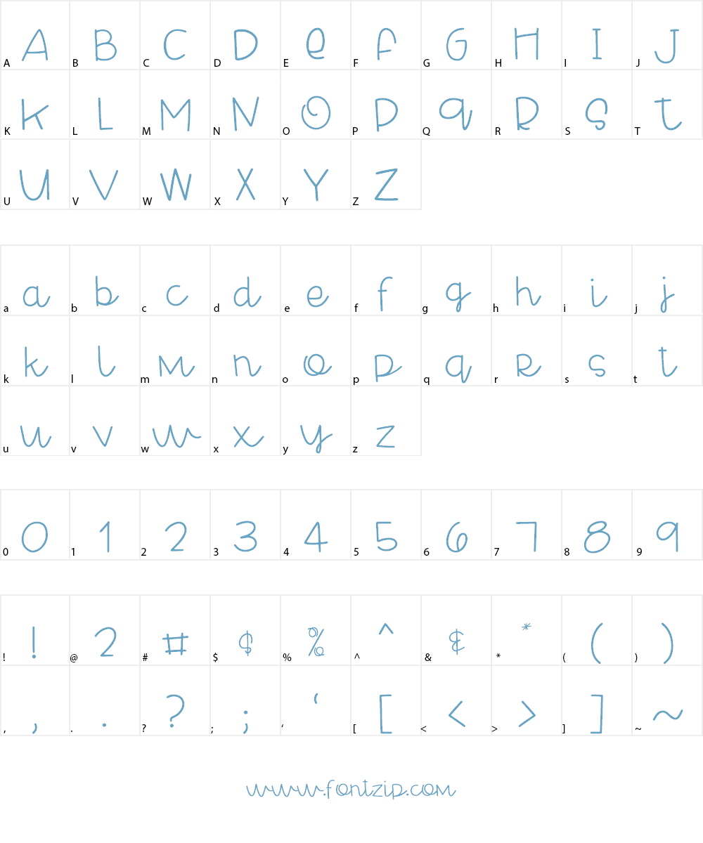 Cheesy Enchilada Font Character