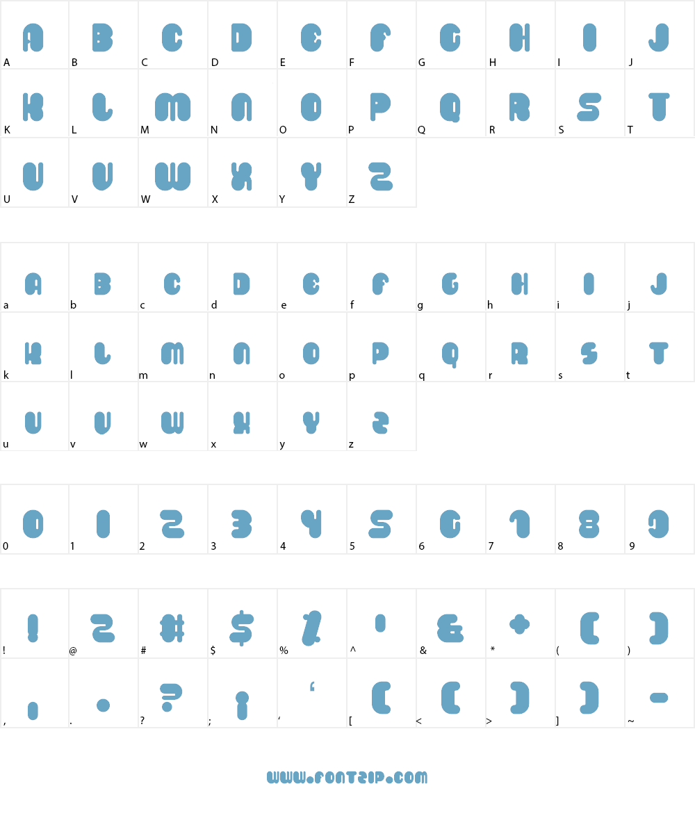 Saveloy Font Character