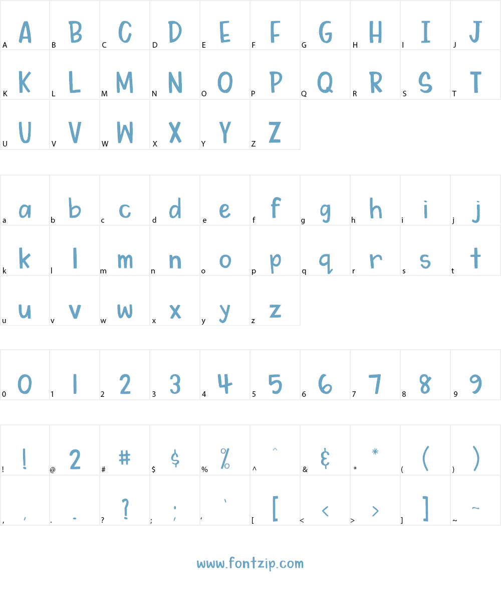 My Dear Watson Font Character