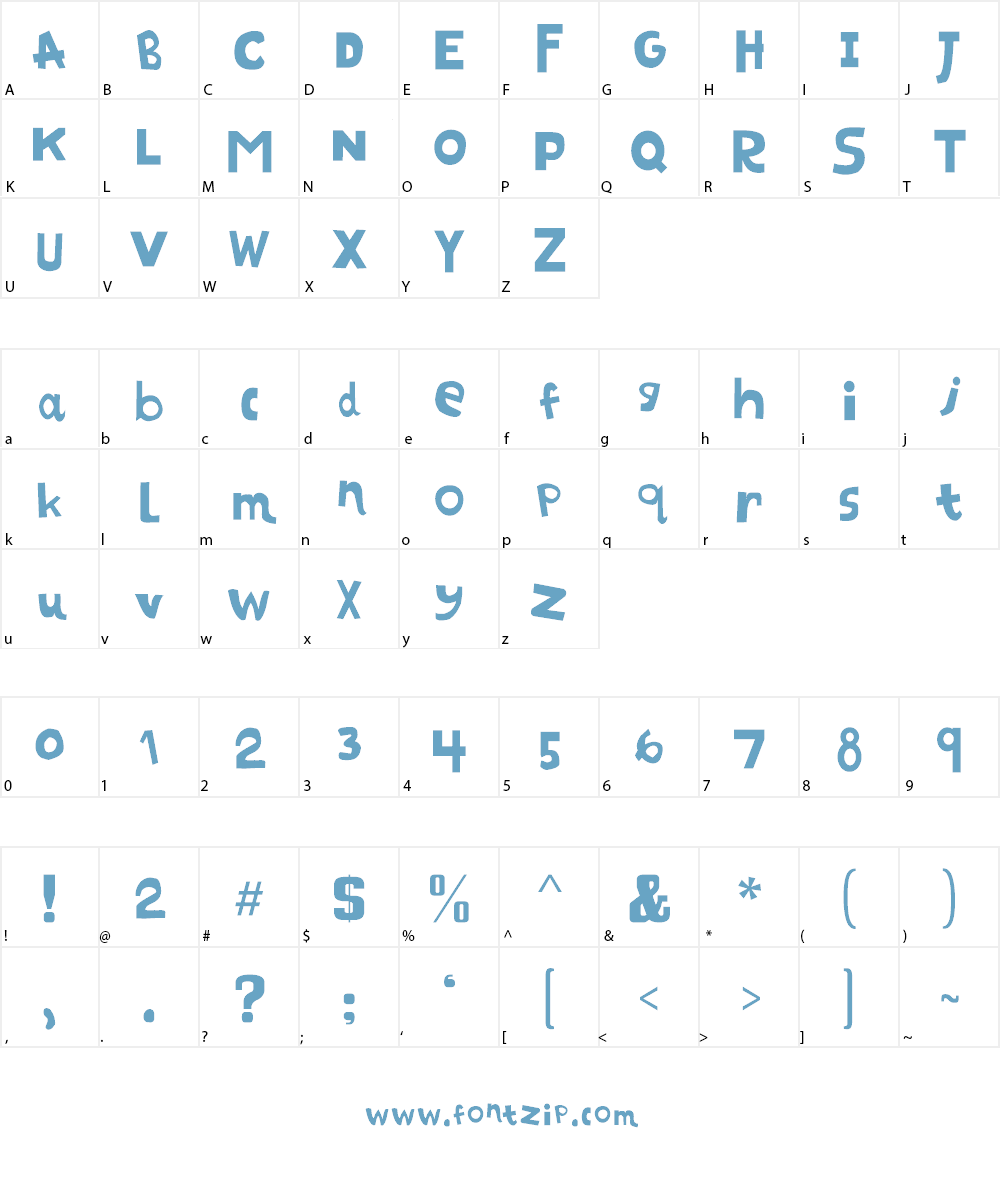 SelbyWillis 2.0 Font Character