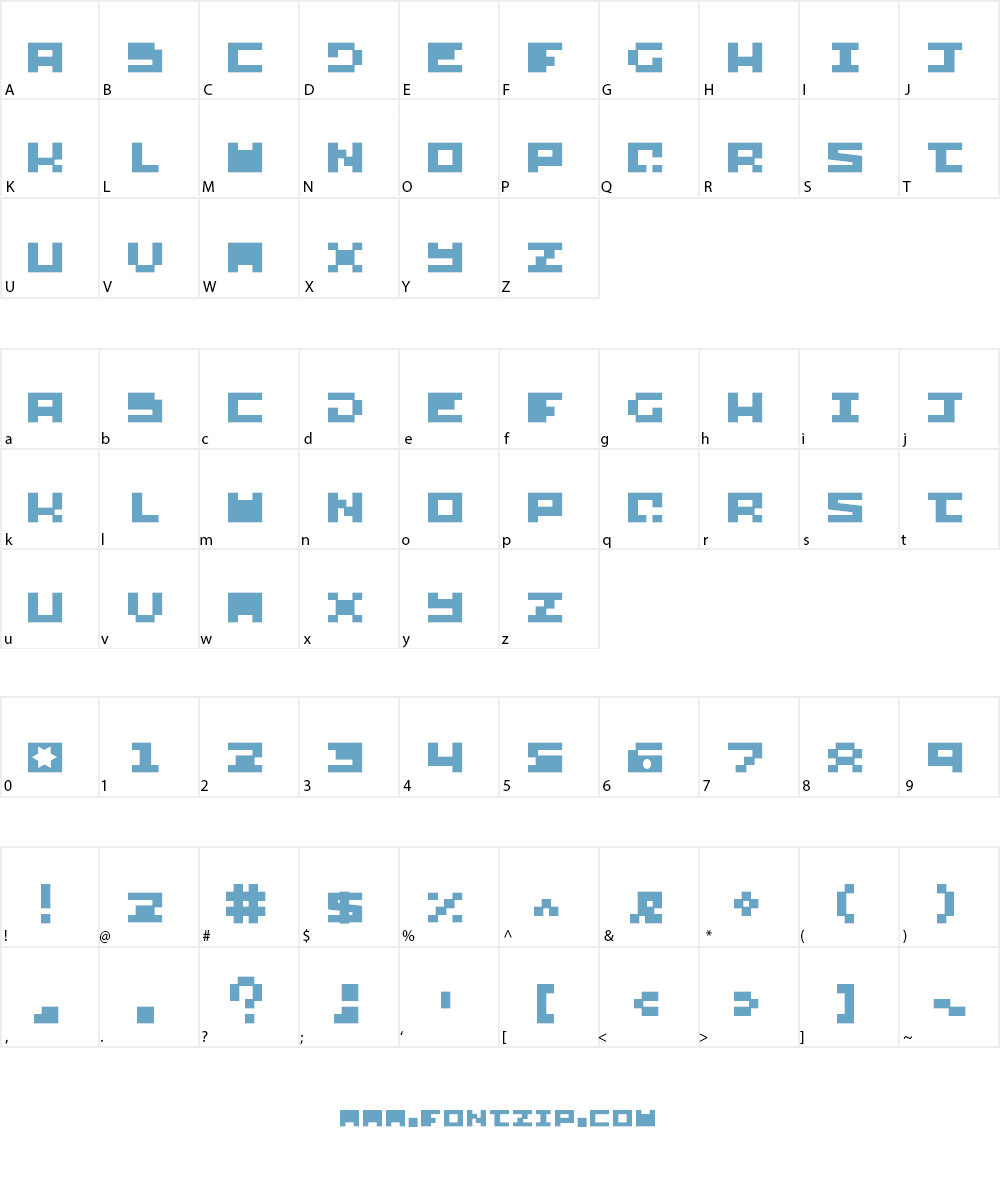 Luminary Font Character