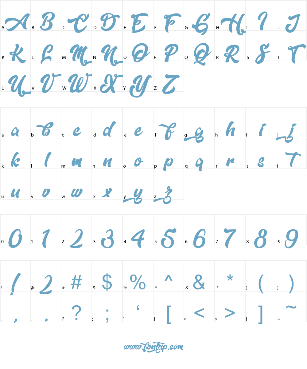 Dopestyle Font Character