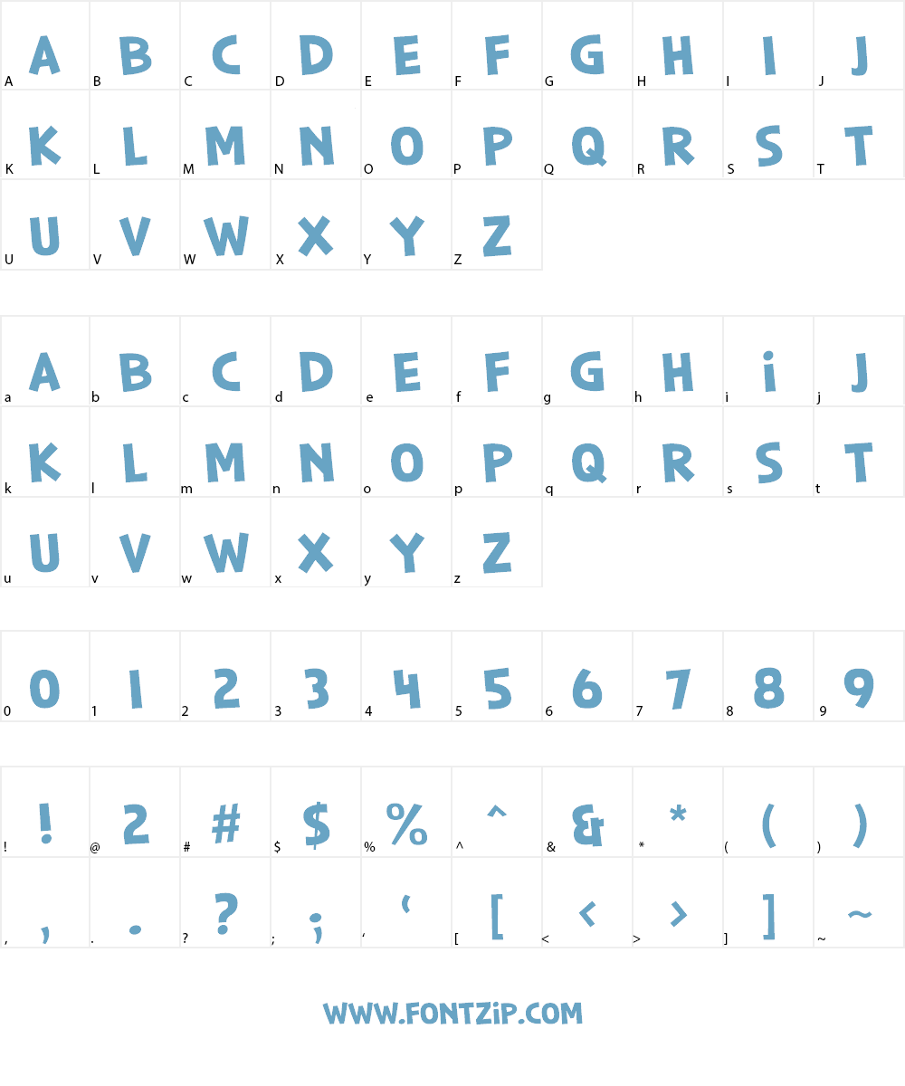 Weaselic Font Character