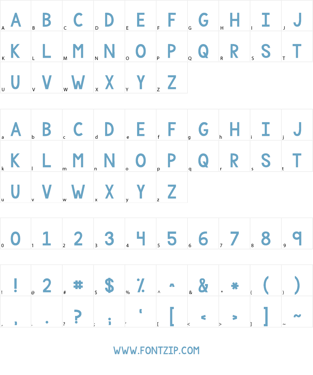 KG One More Light Font Character