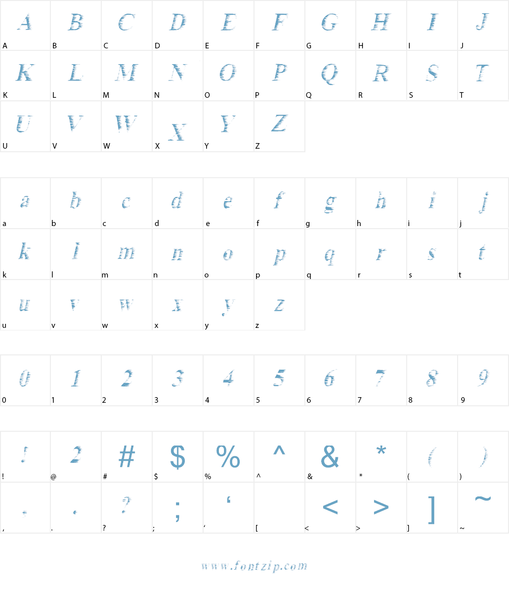Deadly_race Font Character