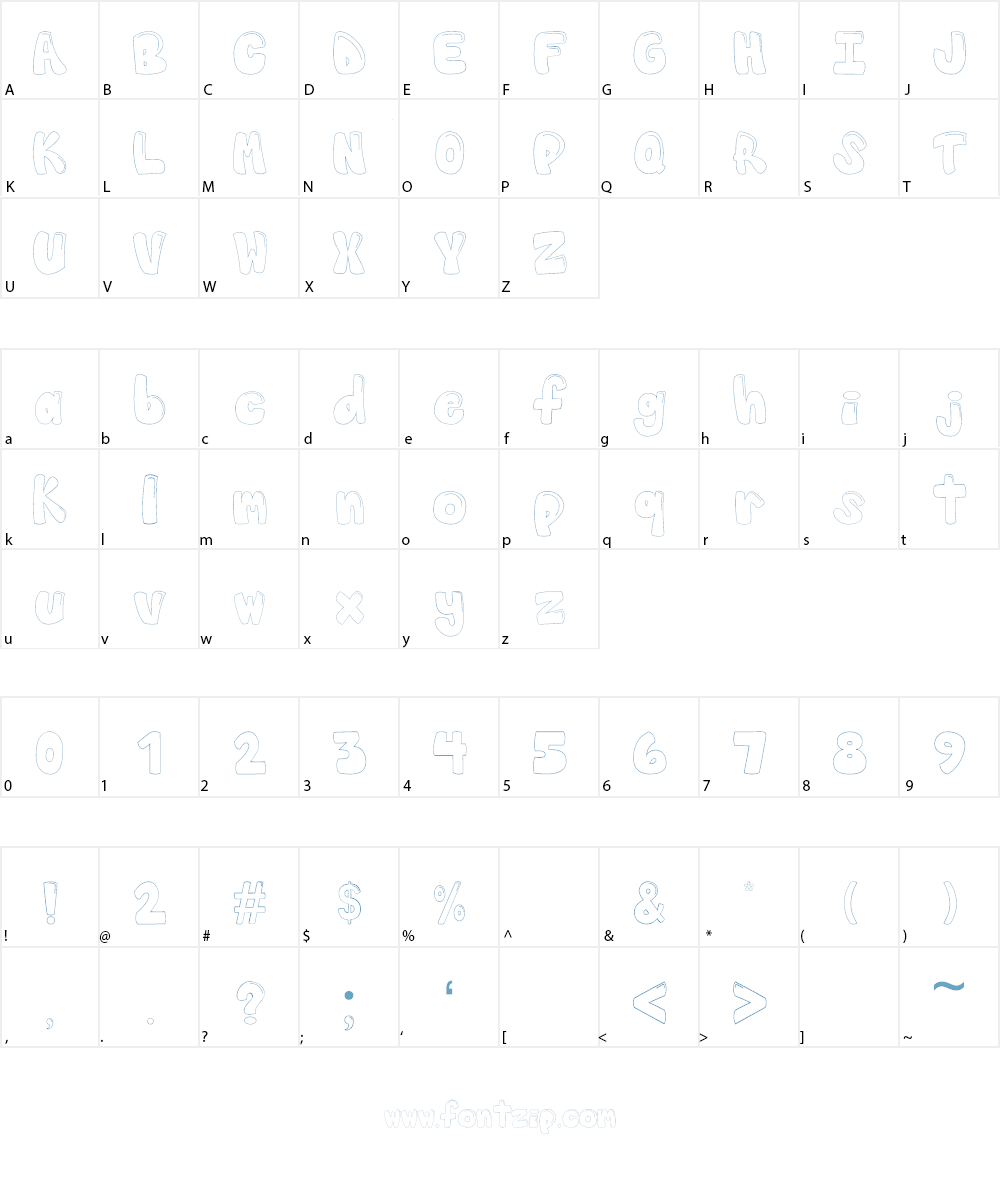 Globo Font Character