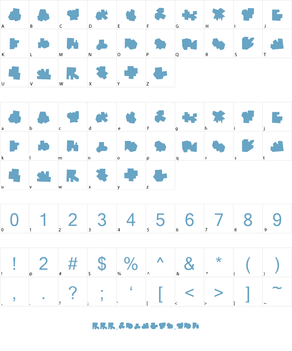 Kantai Collection Camouflage Font Character