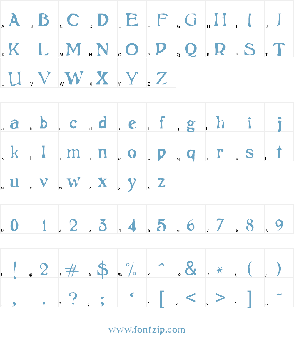 Psicopatologia de la Vida Cotid Font Character