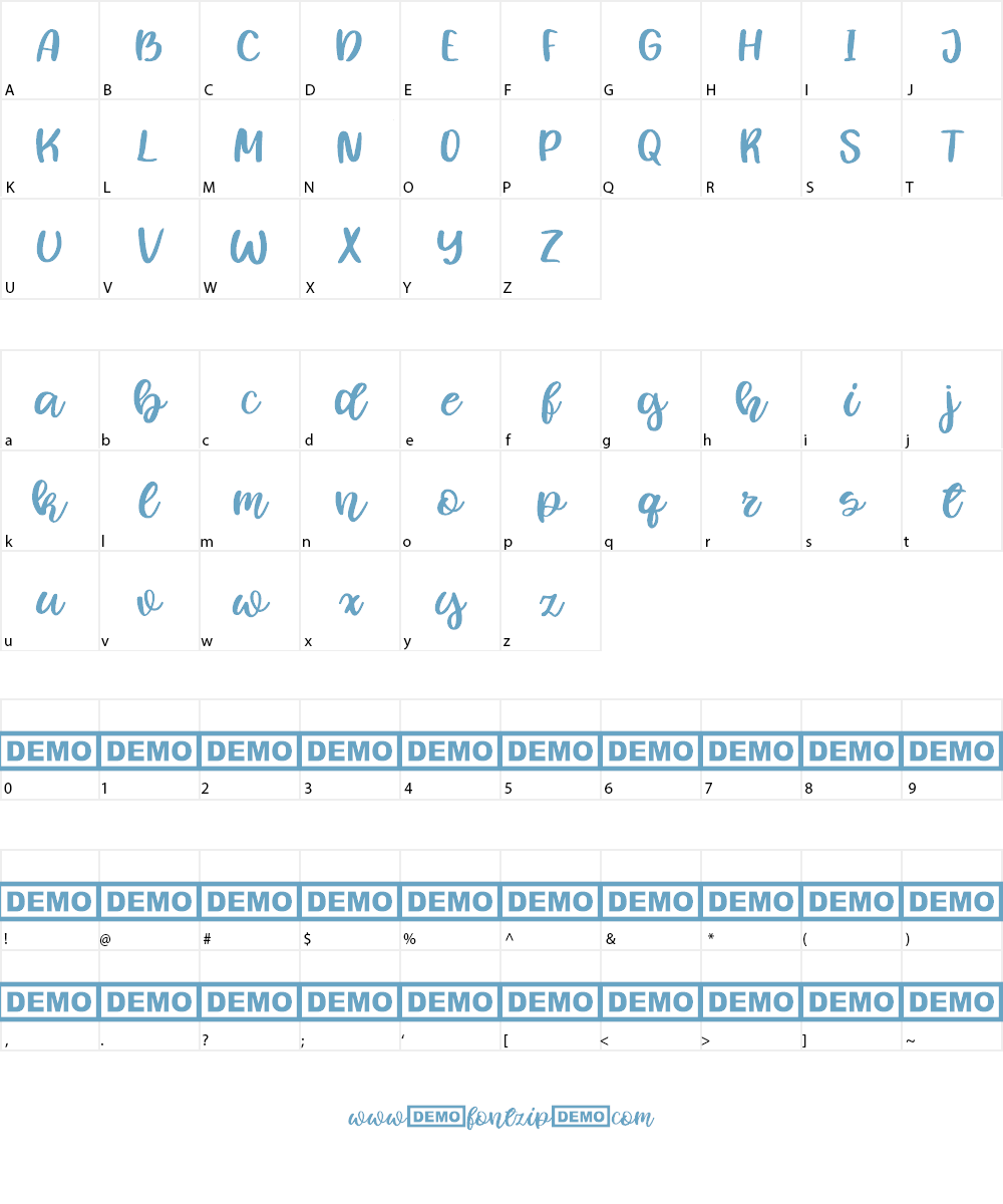 Fowler Font Character