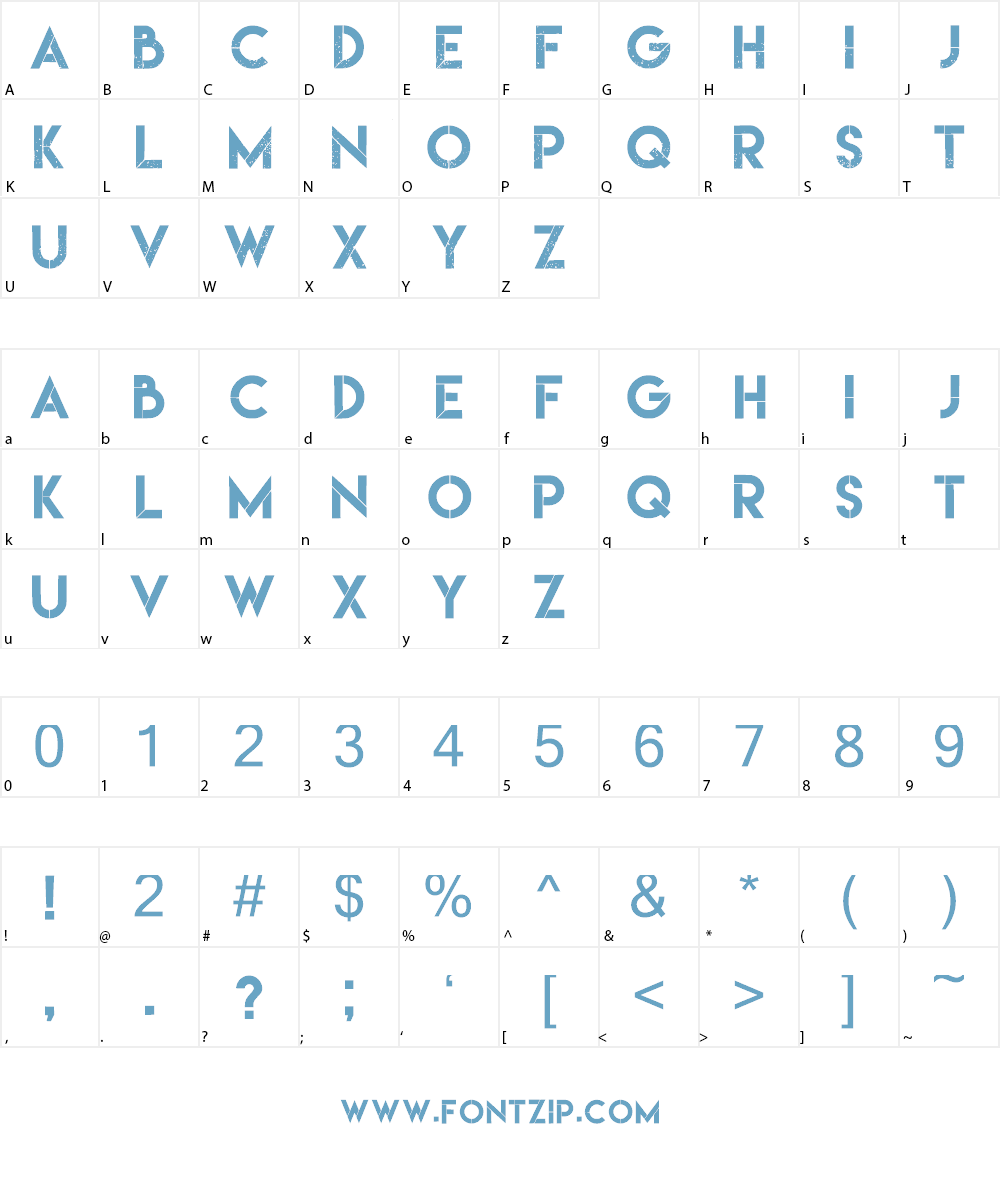 Nebulous Font Character