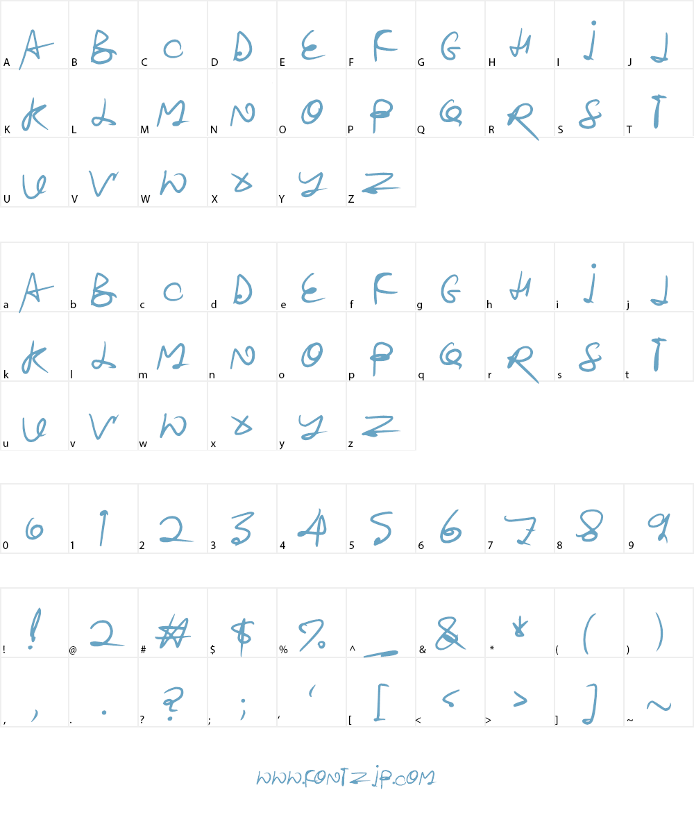 Stroketastic Font Character